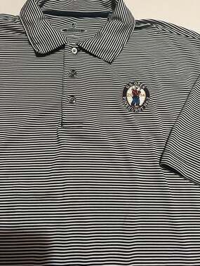 Putterboy XL Performance 2014 US Open Pinehurst No.2 Striped Golf Polo